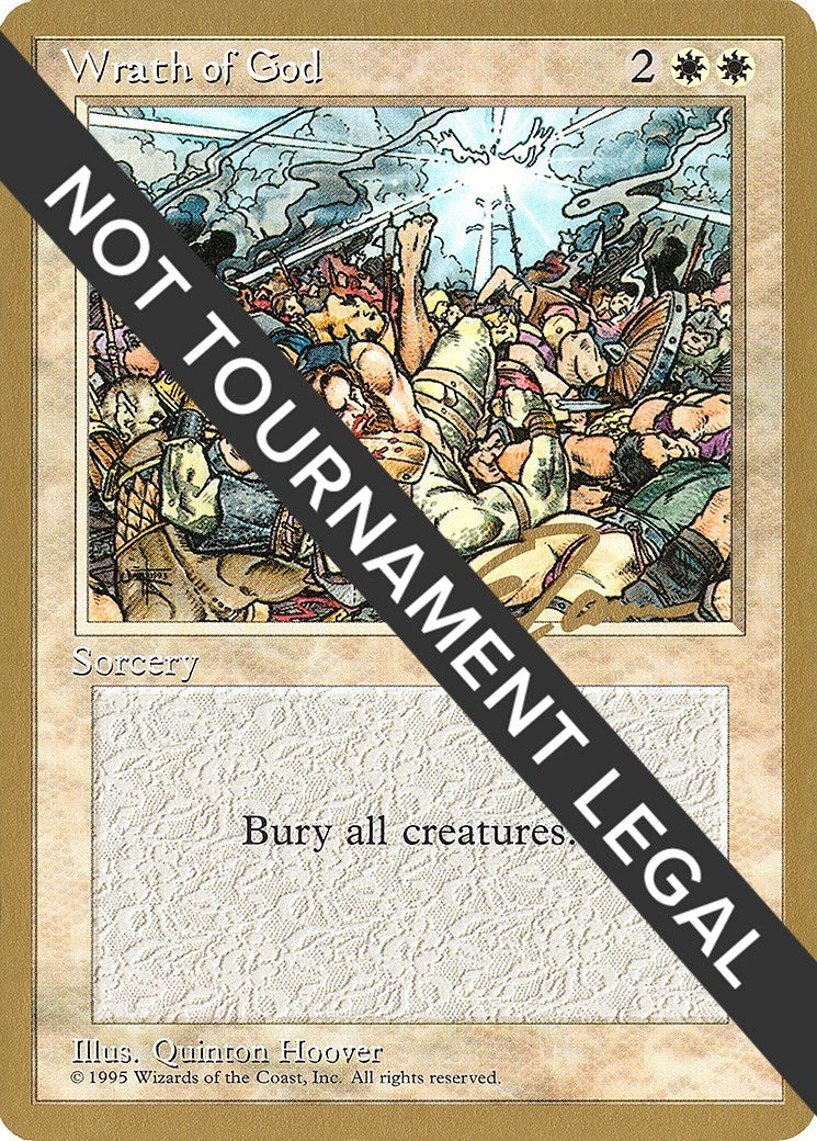 Image for Wrath of God - 1996 Eric Tam (4ED) [World Championship Decks] - Magic: The Gathering