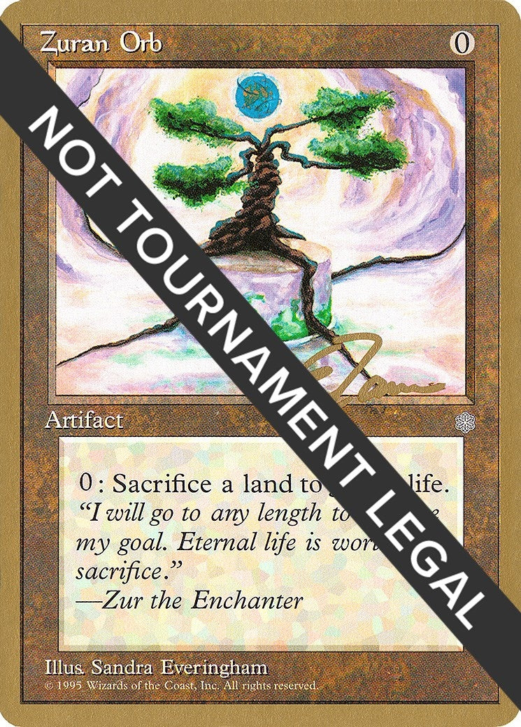 Image for Zuran Orb - 1996 Eric Tam (ICE) [World Championship Decks] - Magic: The Gathering
