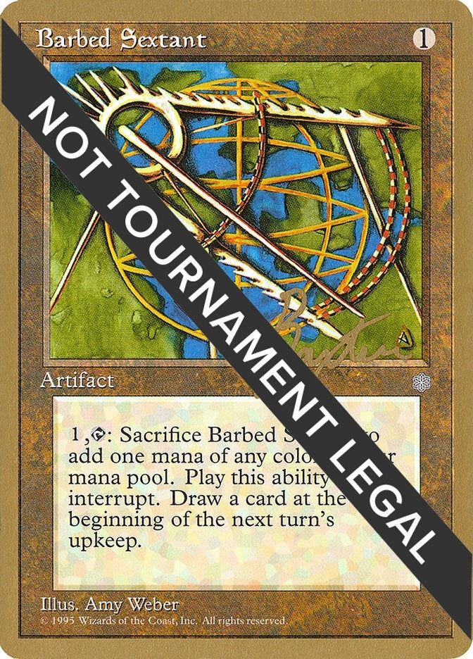 Image for Barbed Sextant - 1996 George Baxter (ICE) [World Championship Decks] - Magic: The Gathering