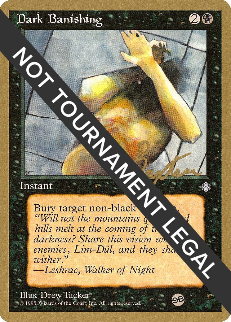Image for Dark Banishing - 1996 George Baxter (ICE) (SB) [World Championship Decks] - Magic: The Gathering