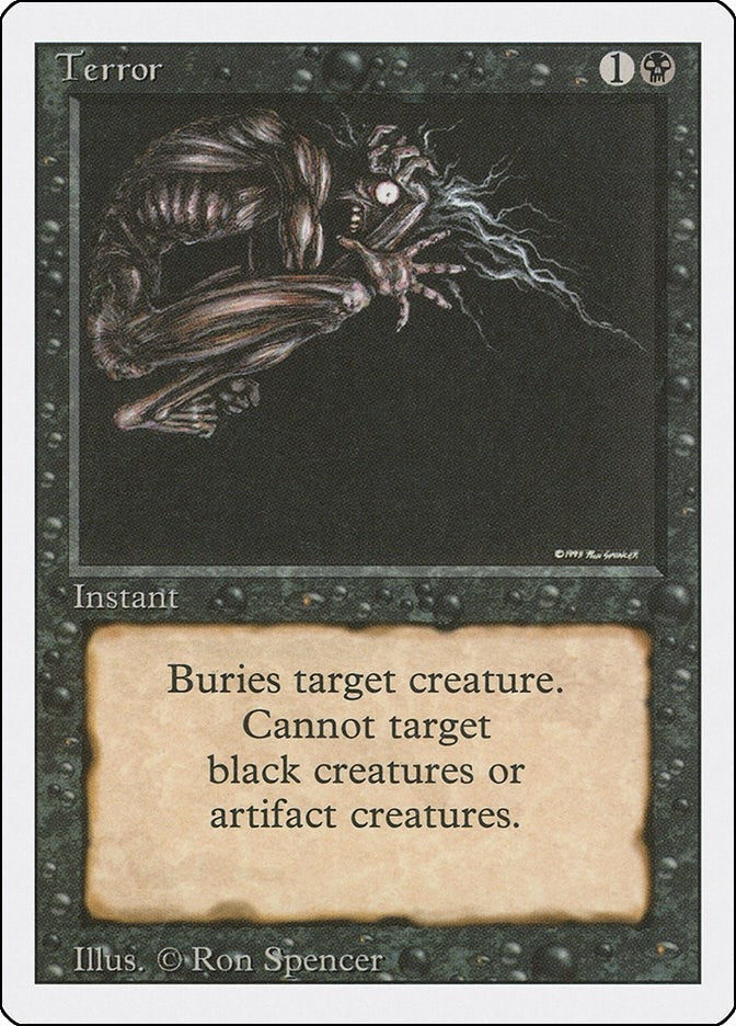 Image for Terror [Revised Edition] - Magic: The Gathering