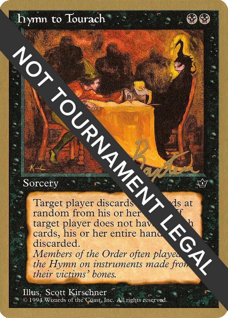 Image for Hymn to Tourach (Table) - 1996 George Baxter (FEM) [World Championship Decks] - Magic: The Gathering