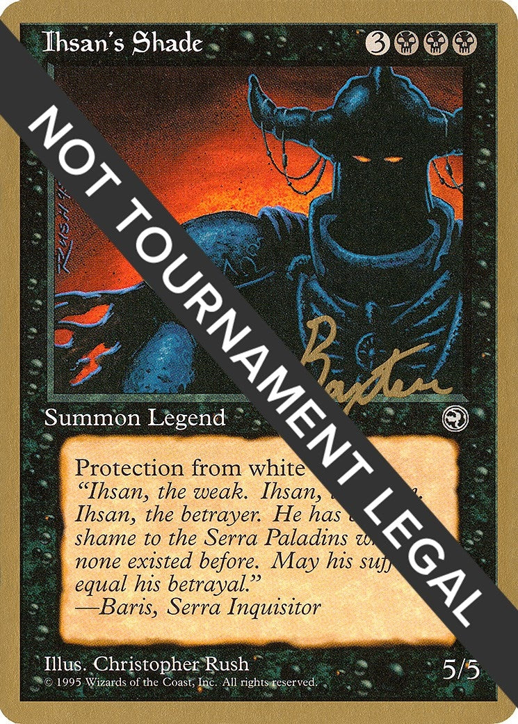 Image for Ihsan's Shade - 1996 George Baxter (HML) [World Championship Decks] - Magic: The Gathering