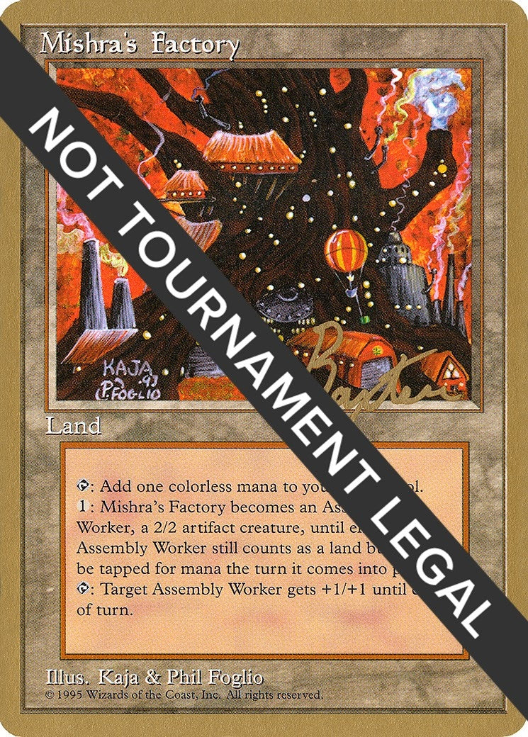 Image for Mishra's Factory - 1996 George Baxter (4ED) [World Championship Decks] - Magic: The Gathering
