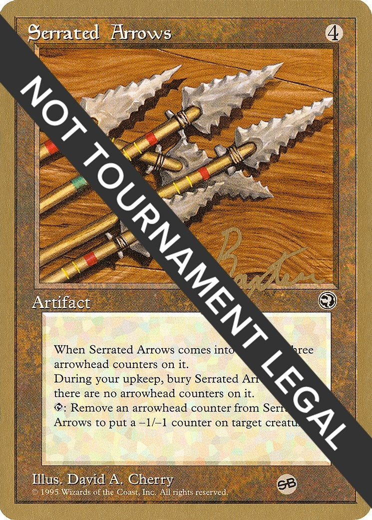 Image for Serrated Arrows - 1996 George Baxter (HML) (SB) [World Championship Decks] - Magic: The Gathering