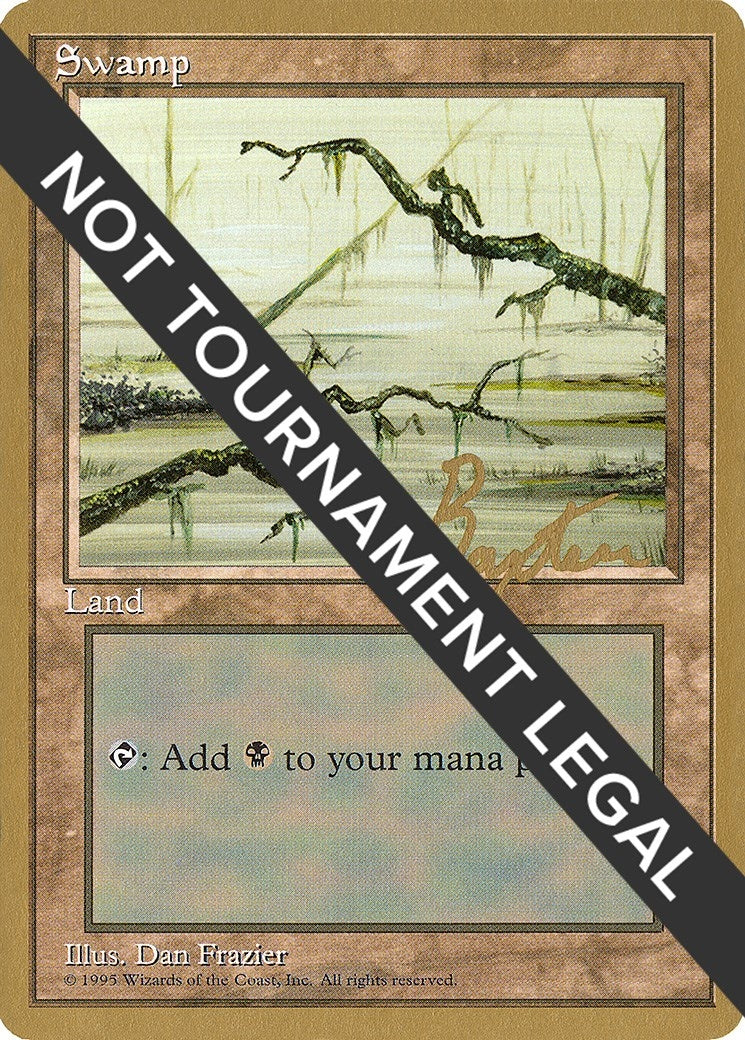 Image for Swamp (C) - 1996 George Baxter (4ED) [World Championship Decks] - Magic: The Gathering