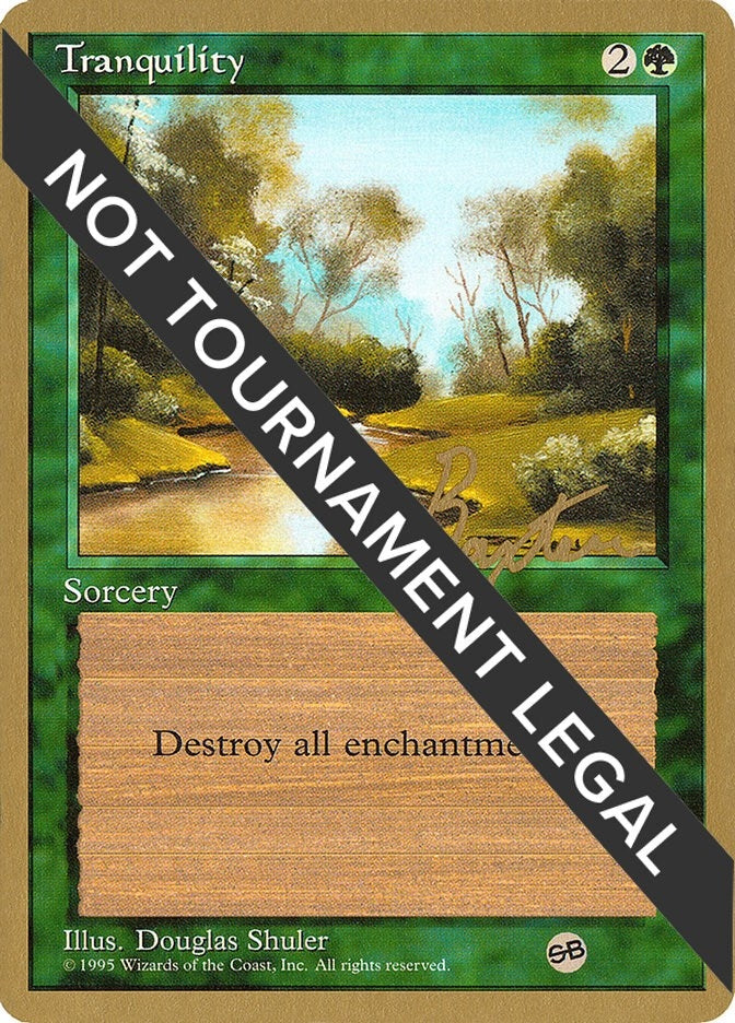 Image for Tranquility - 1996 George Baxter (4ED) (SB) [World Championship Decks] - Magic: The Gathering