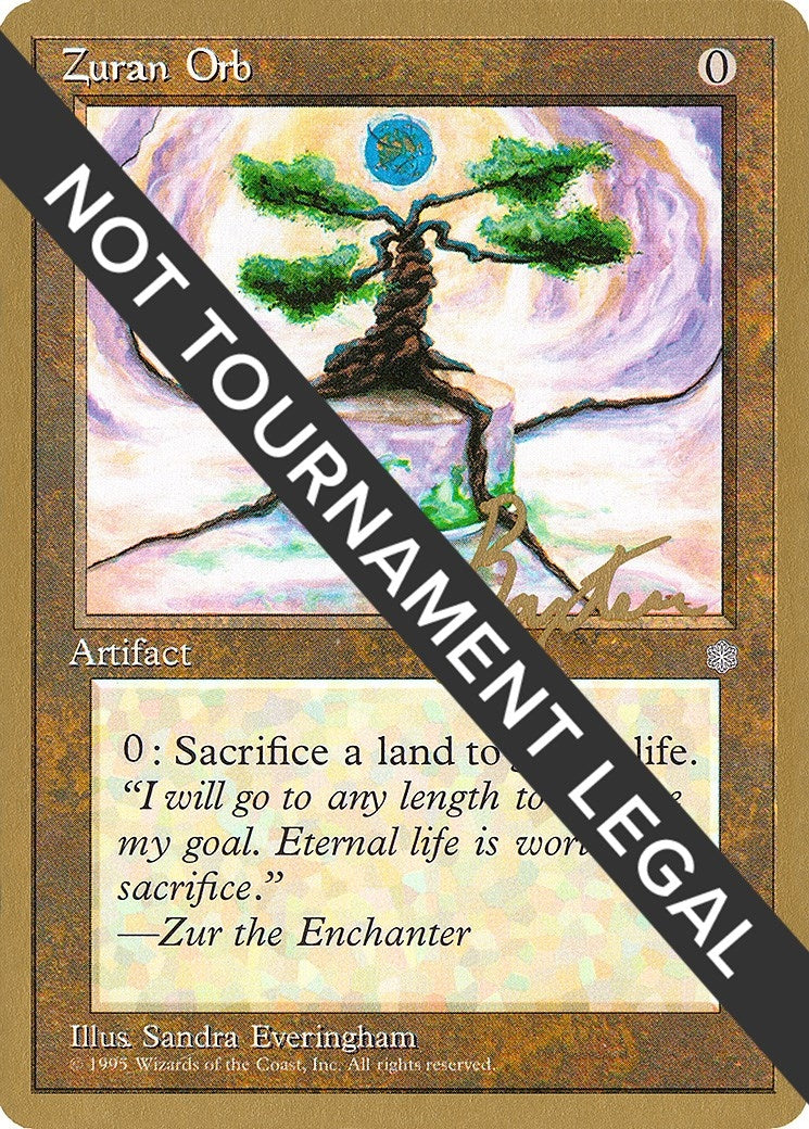Image for Zuran Orb - 1996 George Baxter (ICE) [World Championship Decks] - Magic: The Gathering