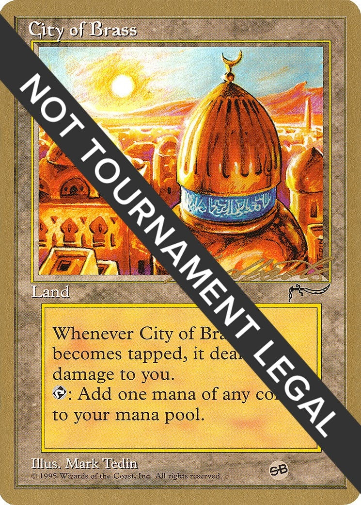 Image for City of Brass - 1996 Leon Lindback (ARN) (SB) [World Championship Decks] - Magic: The Gathering