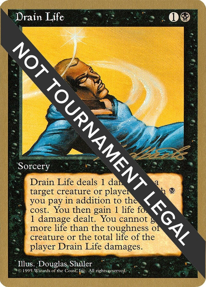 Image for Drain Life - 1996 Leon Lindback (4ED) [World Championship Decks] - Magic: The Gathering