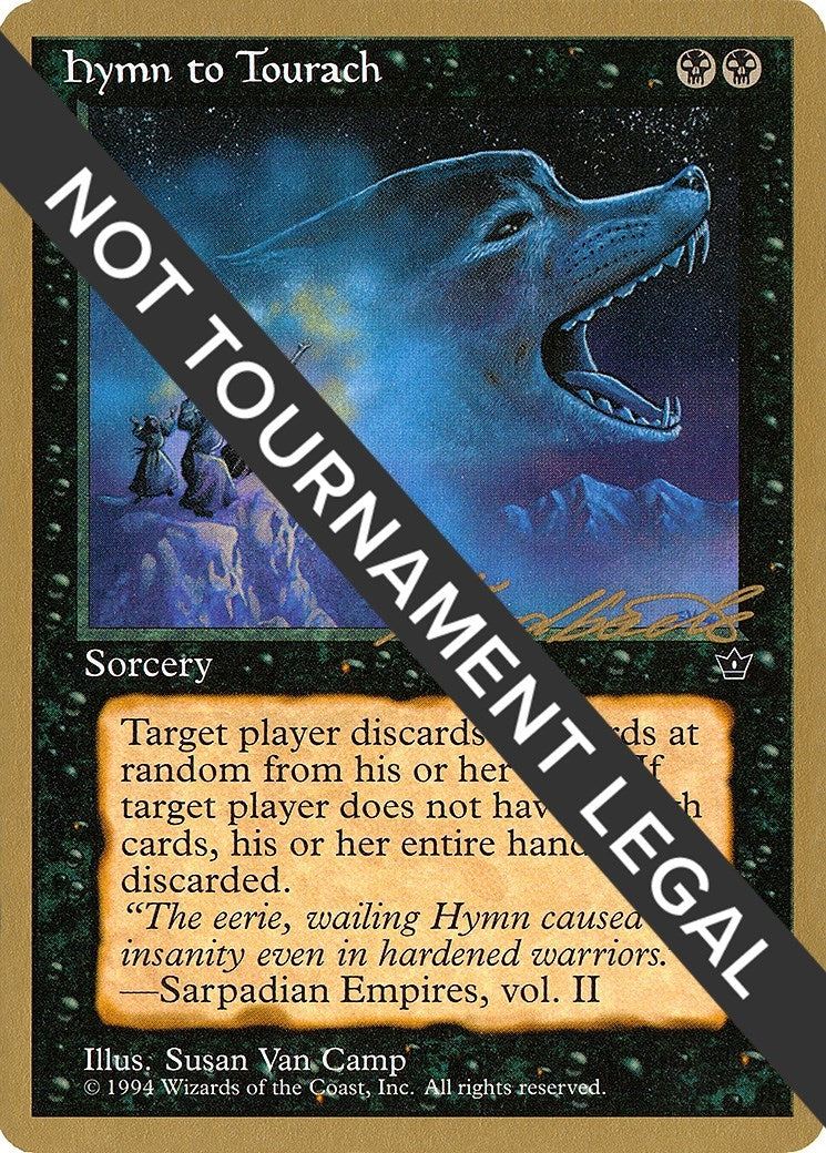 Image for Hymn to Tourach (Wolf) - 1996 Leon Lindback (FEM) [World Championship Decks] - Magic: The Gathering