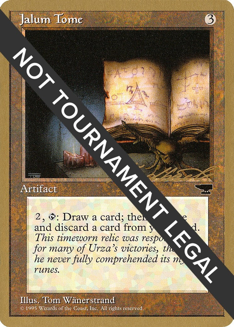 Image for Jalum Tome - 1996 Leon Lindback (CHR) [World Championship Decks] - Magic: The Gathering