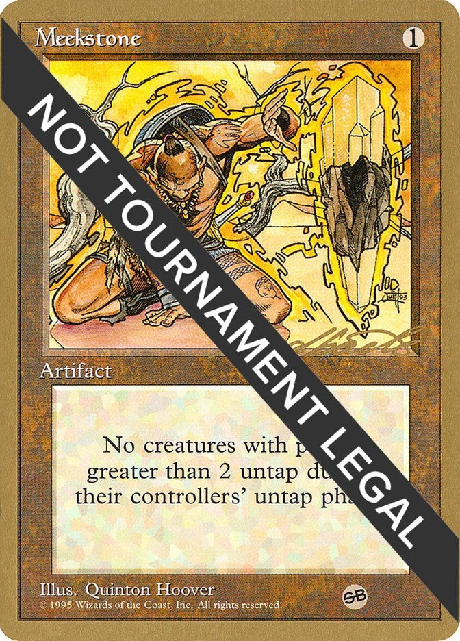 Image for Meekstone - 1996 Leon Lindback (4ED) (SB) [World Championship Decks] - Magic: The Gathering