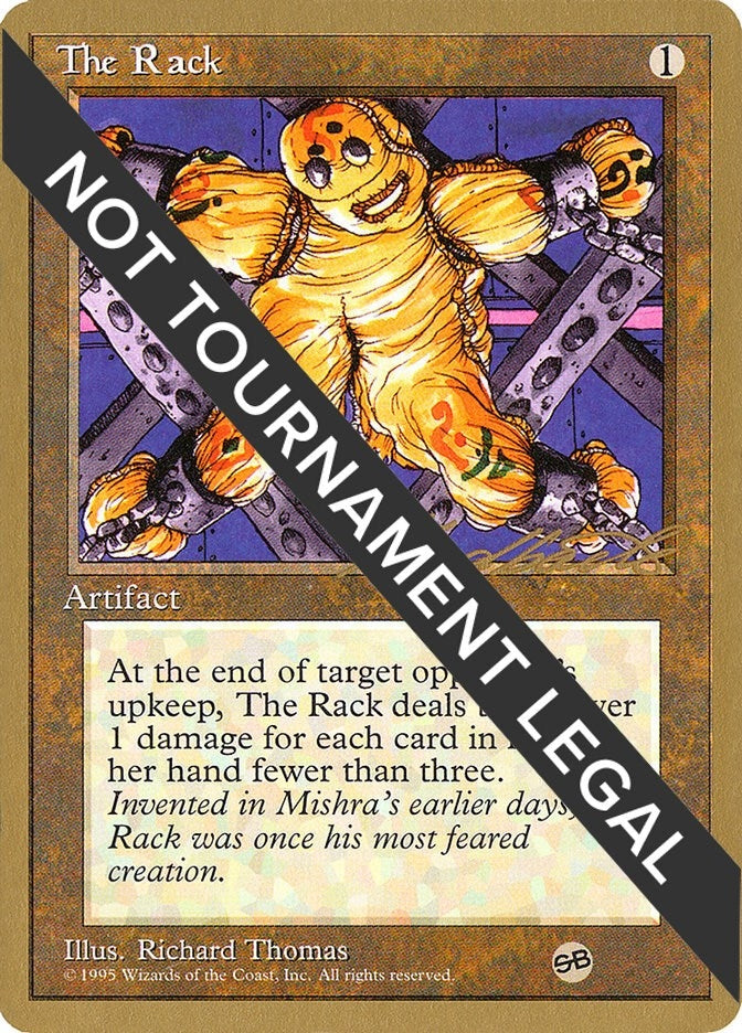 Image for The Rack - 1996 Leon Lindback (4ED) (SB) [World Championship Decks] - Magic: The Gathering