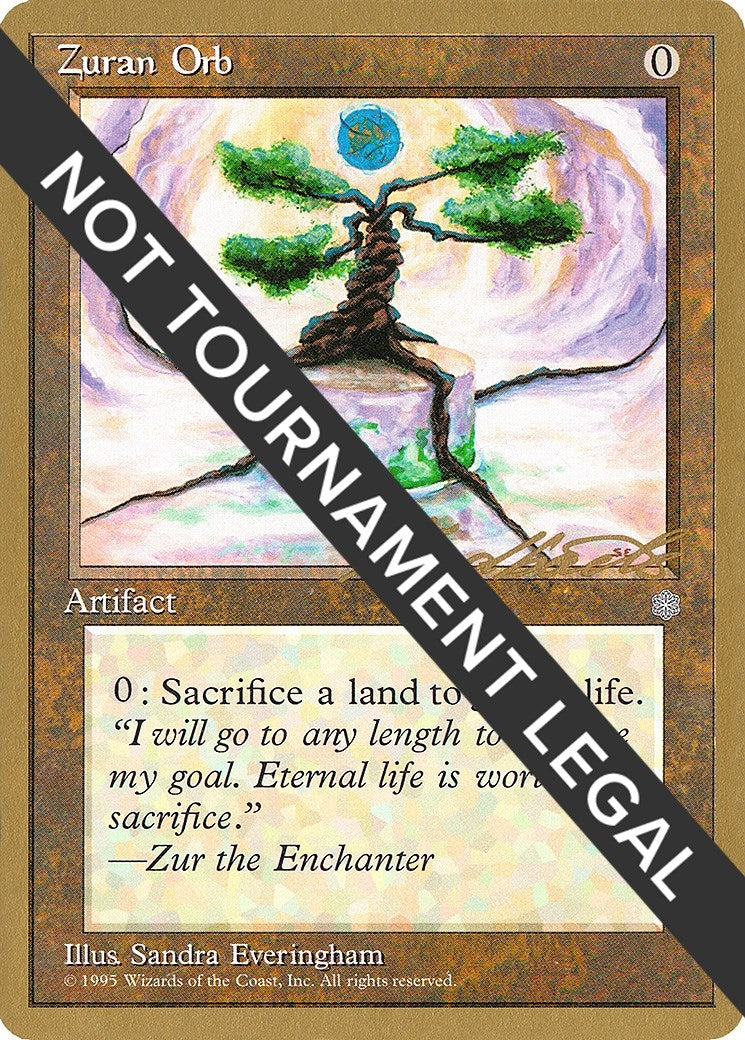 Image for Zuran Orb - 1996 Leon Lindback (ICE) [World Championship Decks] - Magic: The Gathering