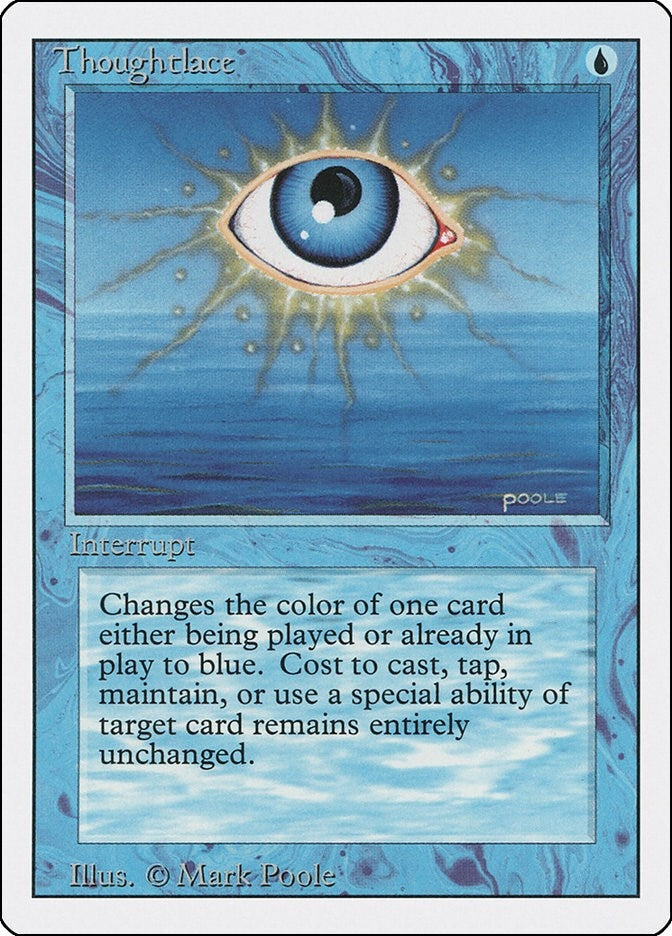 Image for Thoughtlace [Revised Edition] - Magic: The Gathering