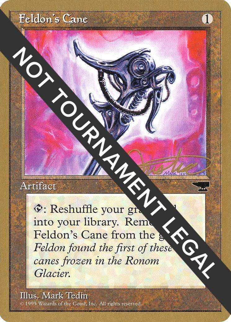 Image for Feldon's Cane - 1996 Mark Justice (CHR) [World Championship Decks] - Magic: The Gathering