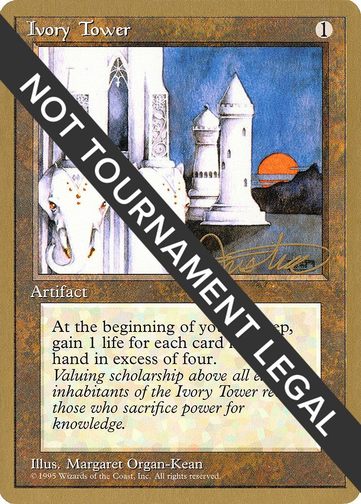 Image for Ivory Tower - 1996 Mark Justice (4ED) [World Championship Decks] - Magic: The Gathering