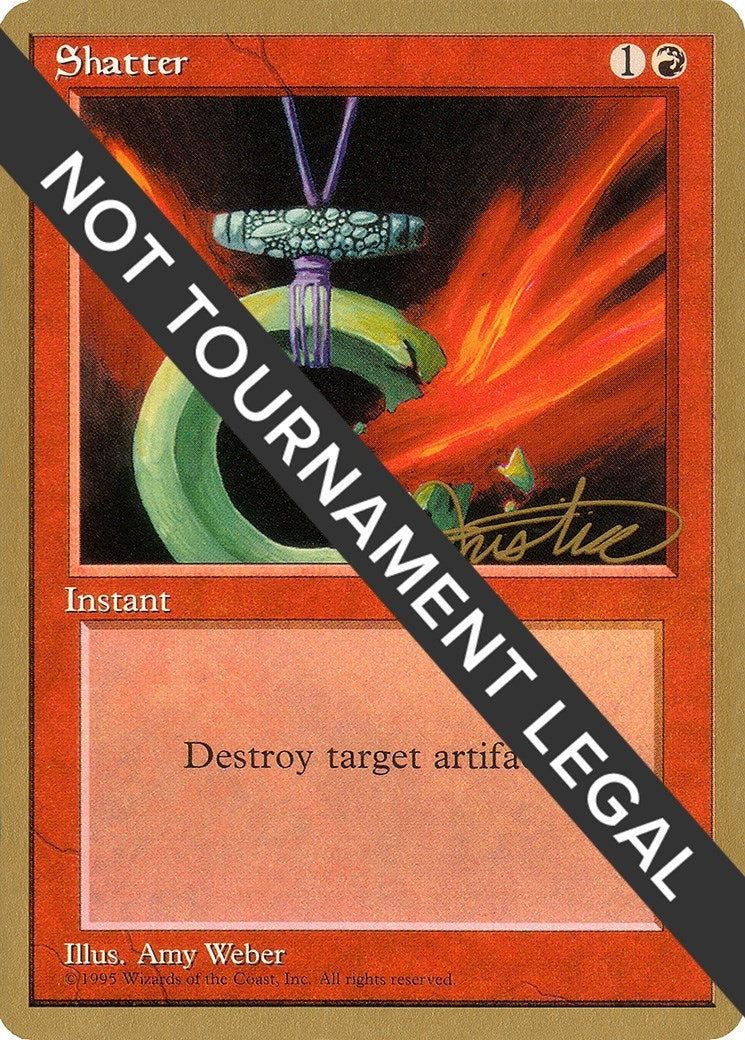 Image for Shatter - 1996 Mark Justice (4ED) [World Championship Decks] - Magic: The Gathering