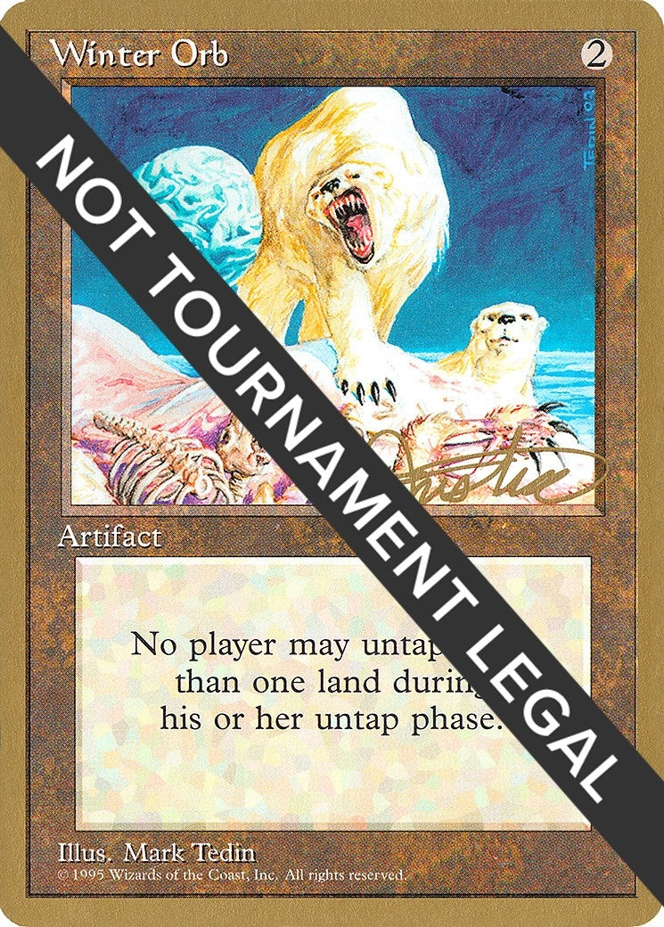 Image for Winter Orb - 1996 Mark Justice (4ED) [World Championship Decks] - Magic: The Gathering