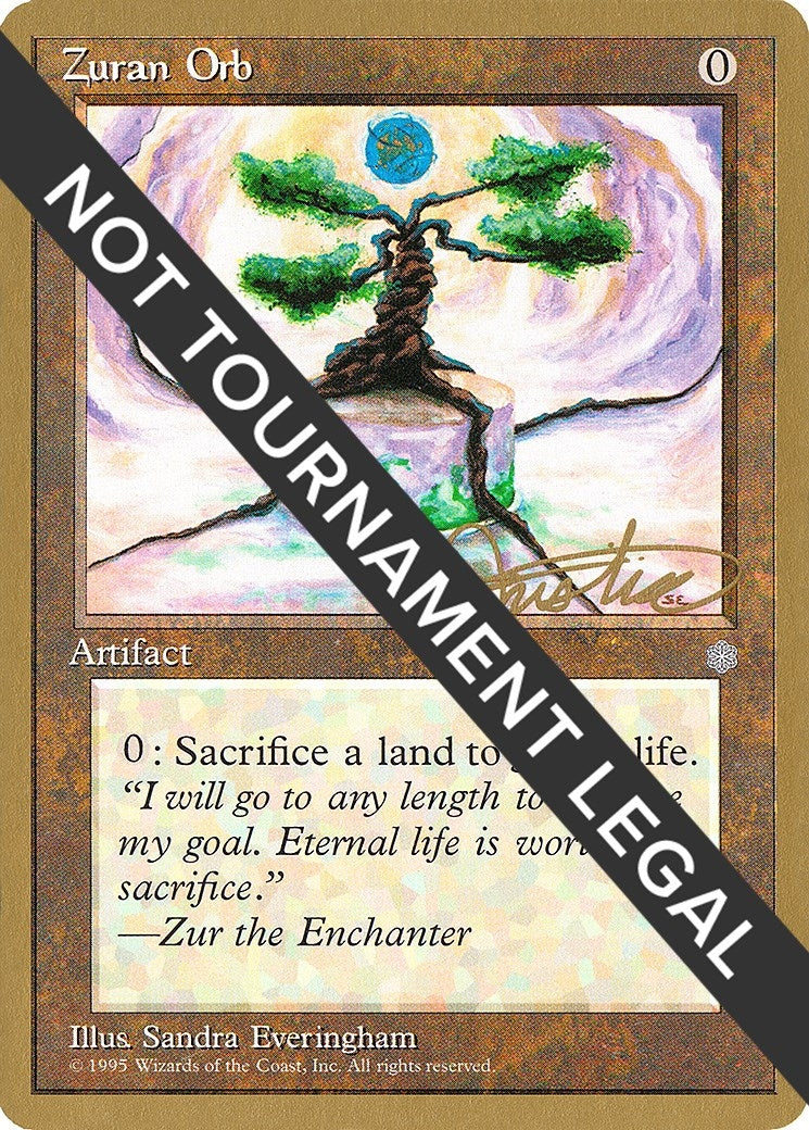 Image for Zuran Orb - 1996 Mark Justice (ICE) [World Championship Decks] - Magic: The Gathering