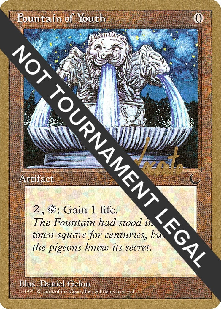 Image for Fountain of Youth - 1996 Michael Loconto (DRK) [World Championship Decks] - Magic: The Gathering