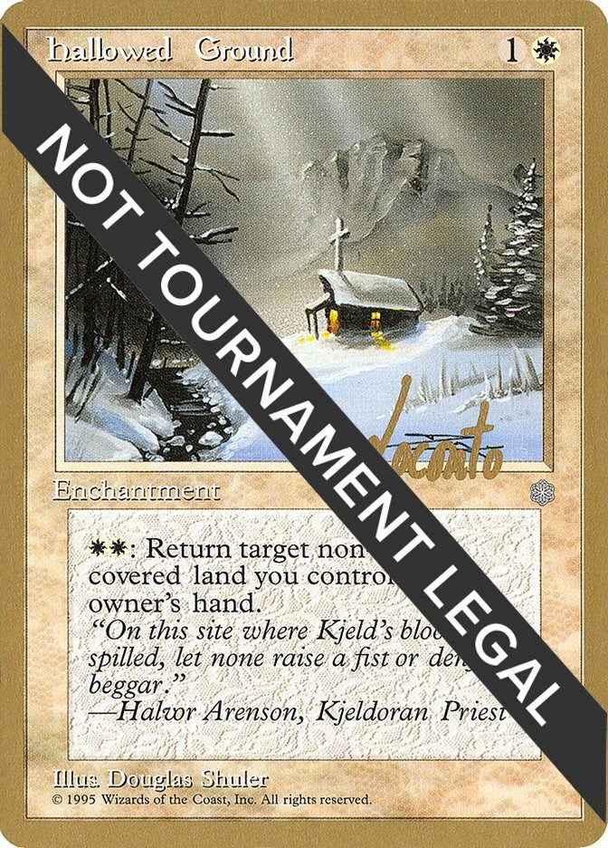 Image for Hallowed Ground - 1996 Michael Loconto (ICE) [World Championship Decks] - Magic: The Gathering