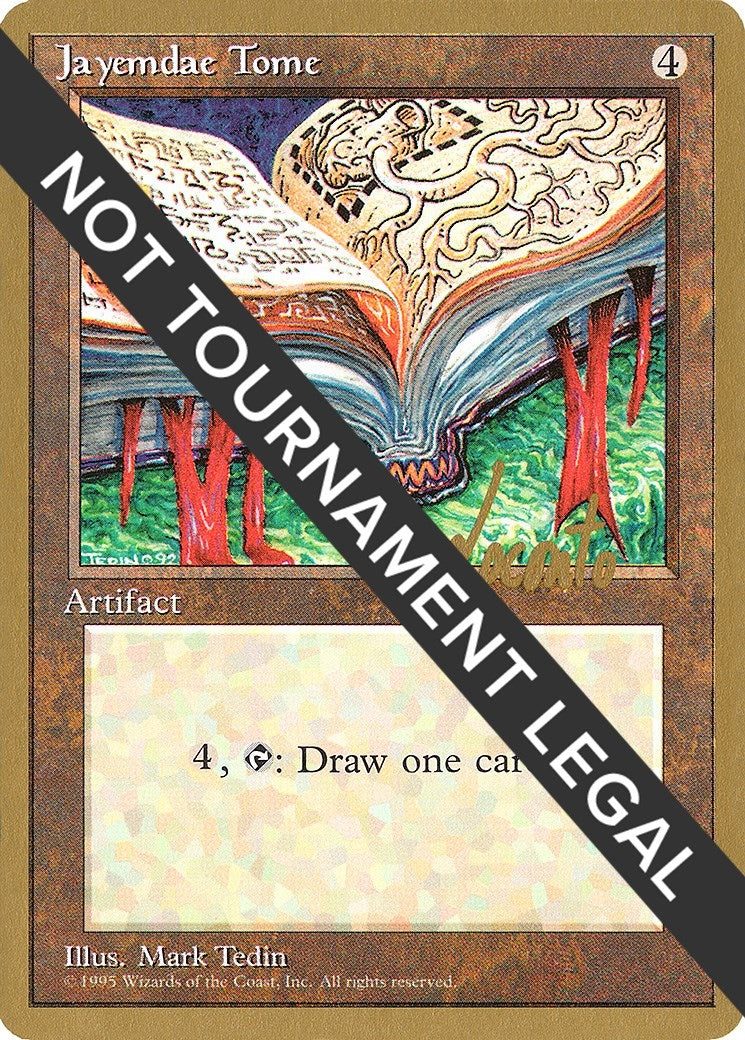 Image for Jayemdae Tome - 1996 Michael Loconto (4ED) [World Championship Decks] - Magic: The Gathering