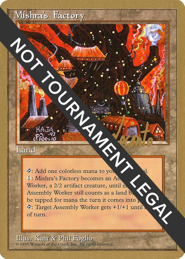 Image for Mishra's Factory - 1996 Michael Loconto (4ED) [World Championship Decks] - Magic: The Gathering