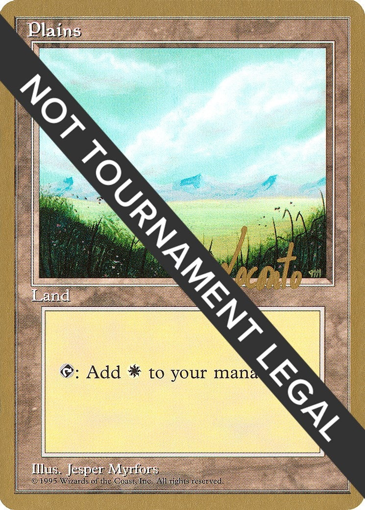 Image for Plains (A) - 1996 Michael Loconto (4ED) [World Championship Decks] - Magic: The Gathering