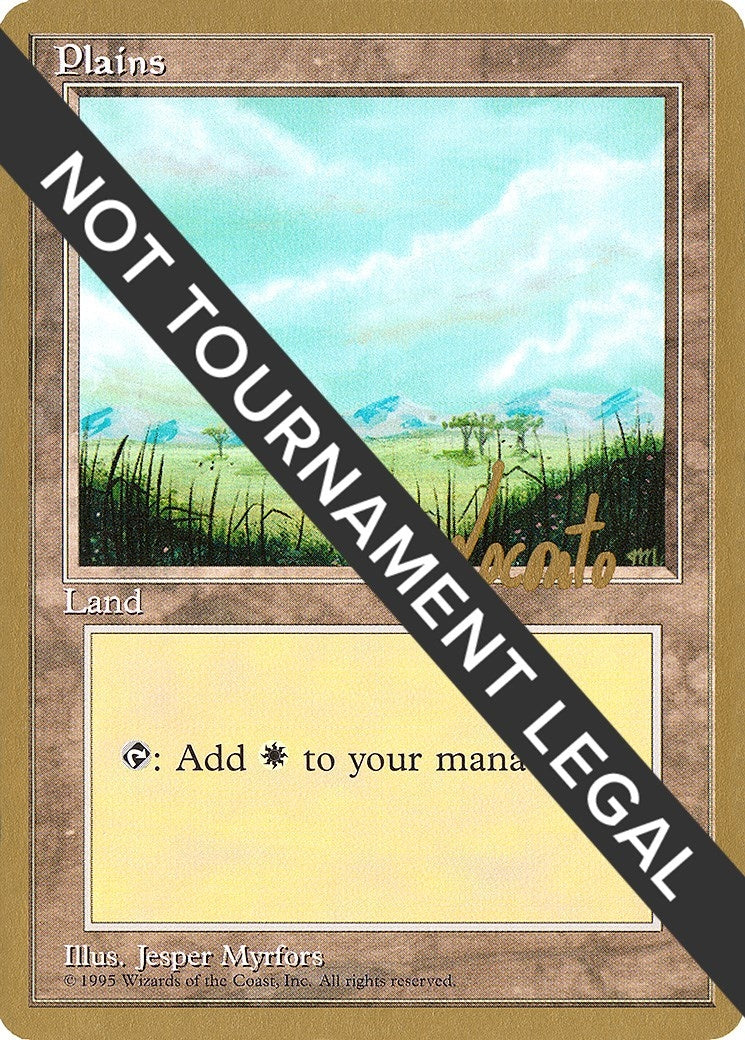 Image for Plains (B) - 1996 Michael Loconto (4ED) [World Championship Decks] - Magic: The Gathering