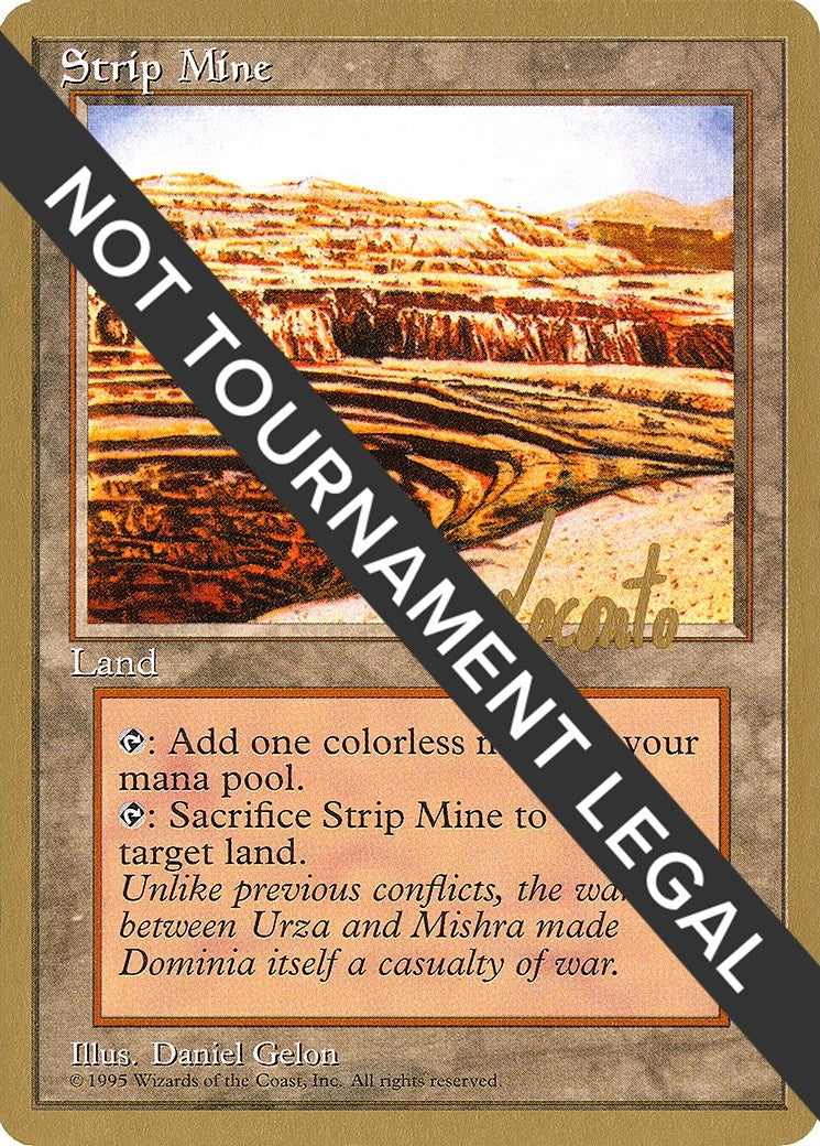 Image for Strip Mine - 1996 Michael Loconto (4ED) [World Championship Decks] - Magic: The Gathering