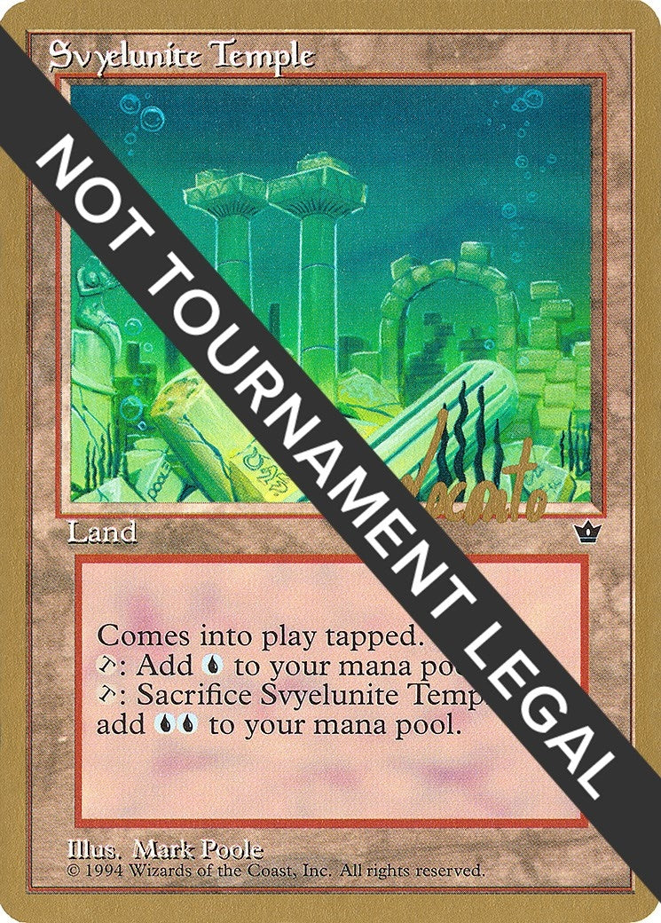 Image for Svyelunite Temple - 1996 Michael Loconto (FEM) [World Championship Decks] - Magic: The Gathering