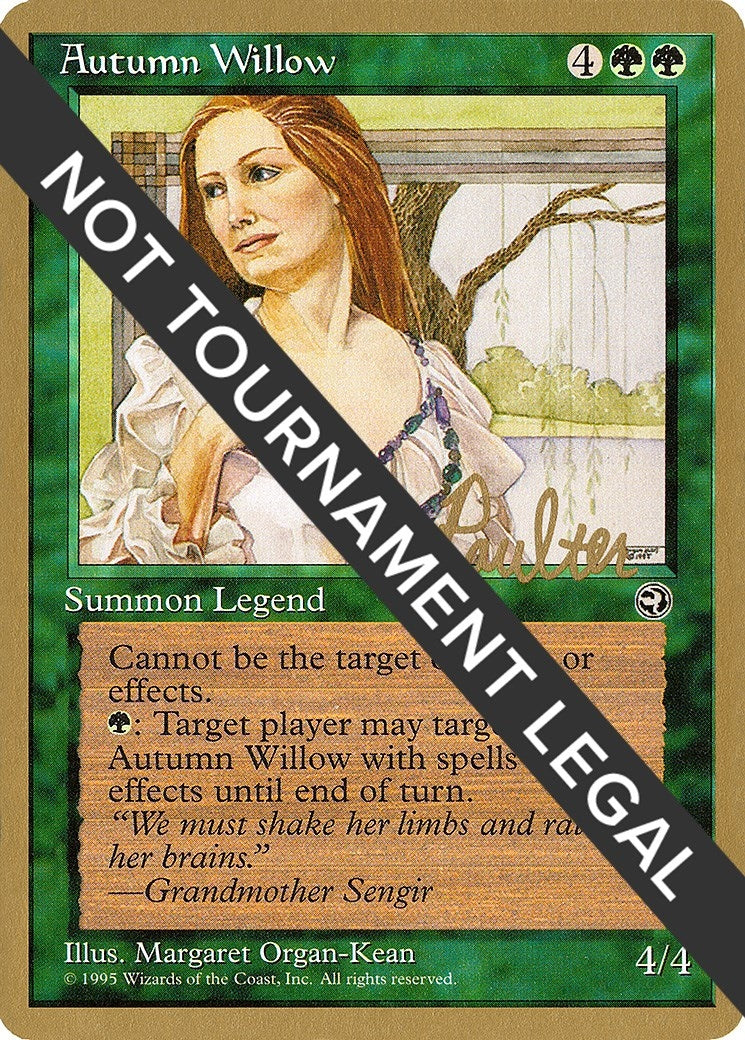 Image for Autumn Willow - 1996 Preston Poulter (HML) [World Championship Decks] - Magic: The Gathering