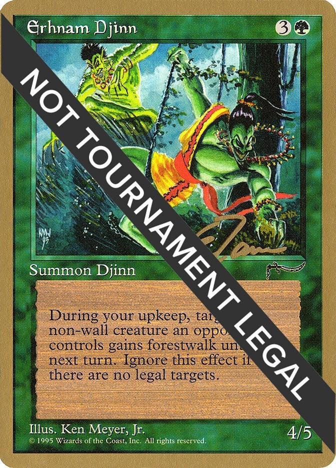 Image for Erhnam Djinn - 1996 Preston Poulter (ARN) [World Championship Decks] - Magic: The Gathering