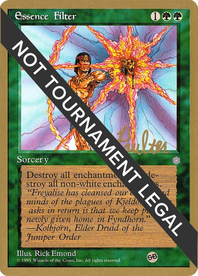 Image for Essence Filter - 1996 Preston Poulter (ICE) (SB) [World Championship Decks] - Magic: The Gathering