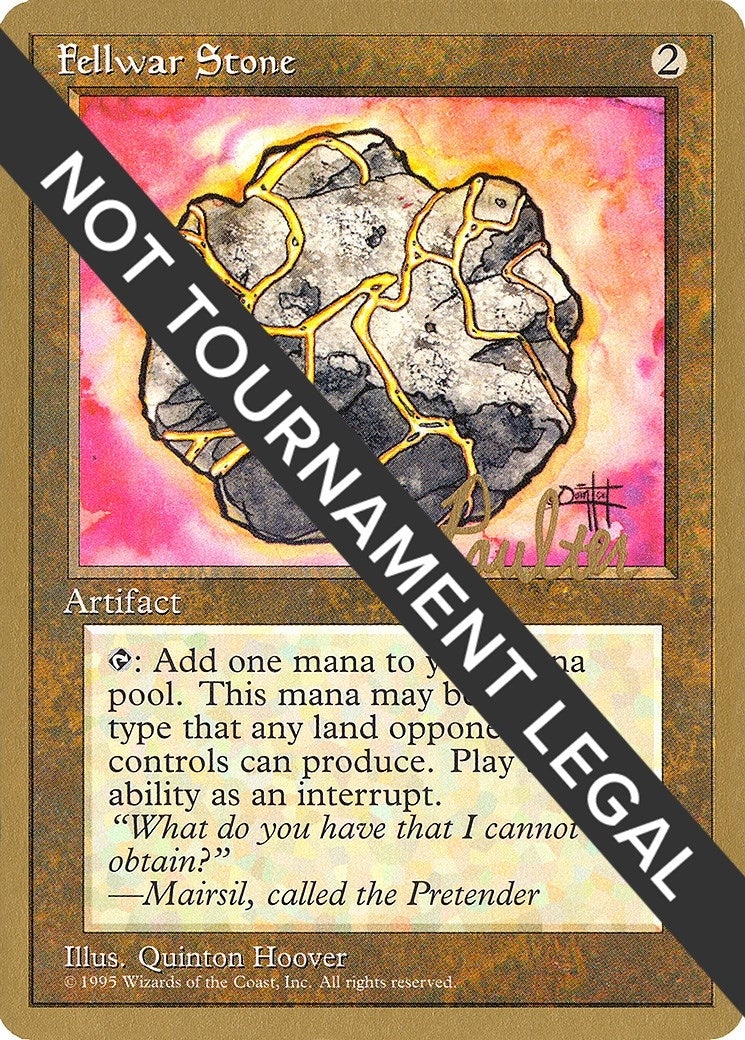 Image for Fellwar Stone - 1996 Preston Poulter (4ED) [World Championship Decks] - Magic: The Gathering