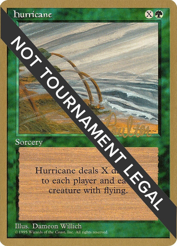 Image for Hurricane - 1996 Preston Poulter (4ED) [World Championship Decks] - Magic: The Gathering