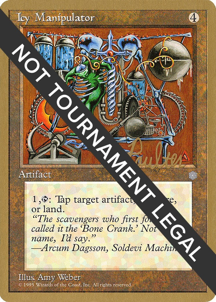 Image for Icy Manipulator - 1996 Preston Poulter (ICE) [World Championship Decks] - Magic: The Gathering