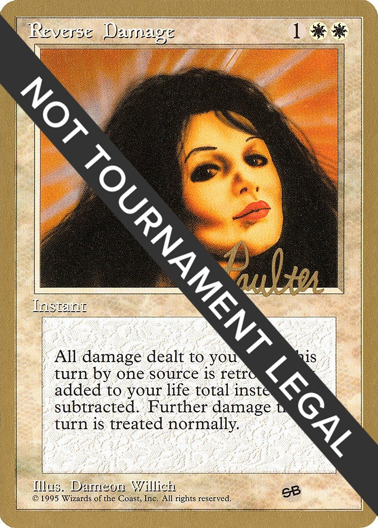 Image for Reverse Damage - 1996 Preston Poulter (4ED) (SB) [World Championship Decks] - Magic: The Gathering