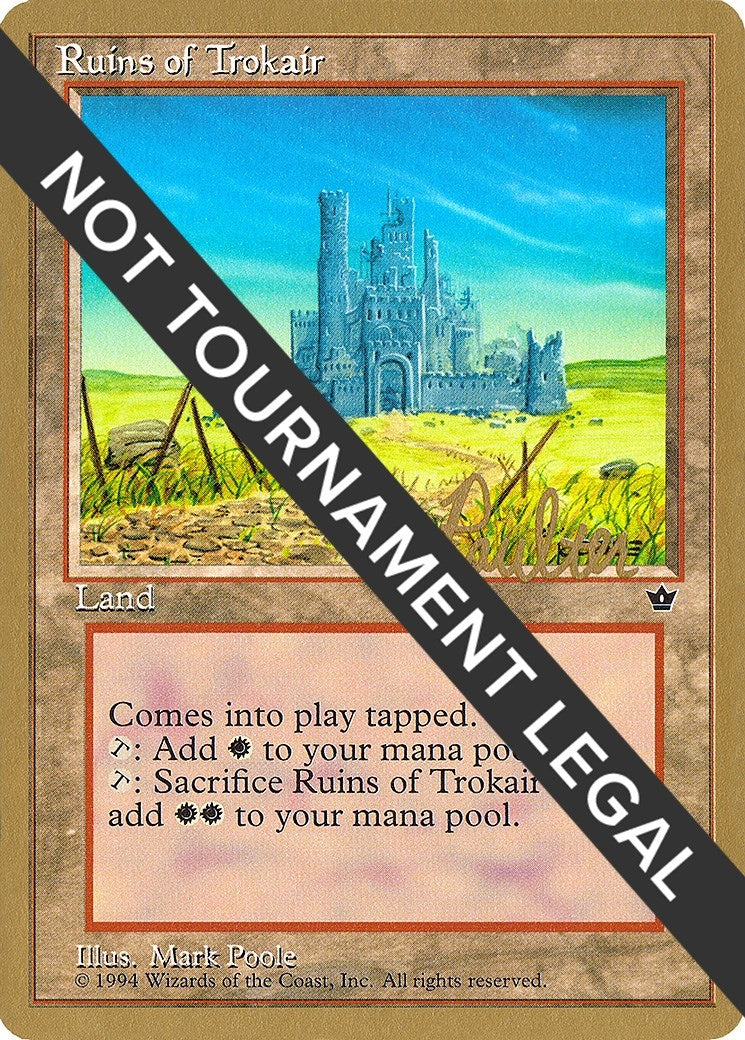Image for Ruins of Trokair - 1996 Preston Poulter (FEM) [World Championship Decks] - Magic: The Gathering