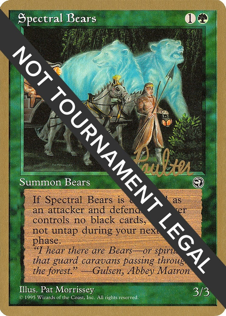 Image for Spectral Bears - 1996 Preston Poulter (HML) [World Championship Decks] - Magic: The Gathering