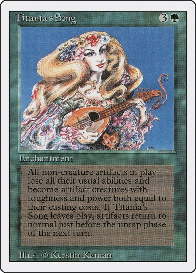 Image for Titania's Song [Revised Edition] - Magic: The Gathering