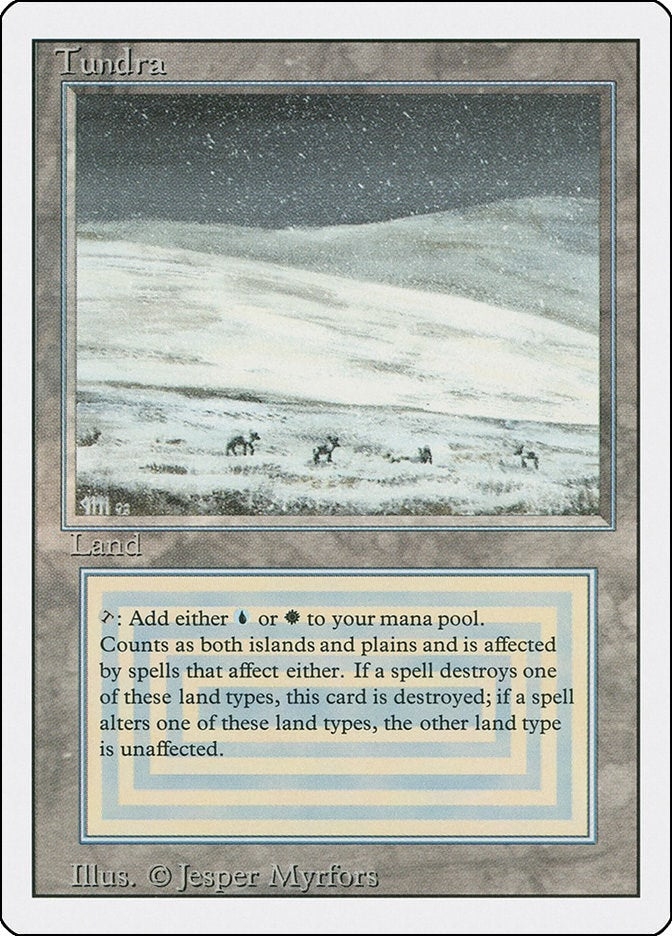 Image for Tundra [Revised Edition] - Magic: The Gathering