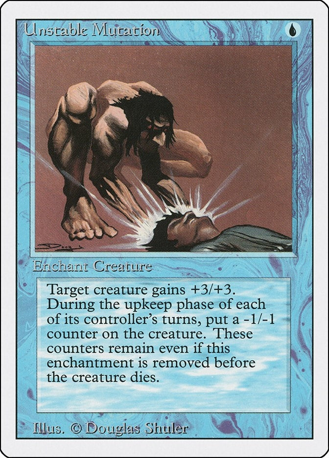 Image for Unstable Mutation [Revised Edition] - Magic: The Gathering
