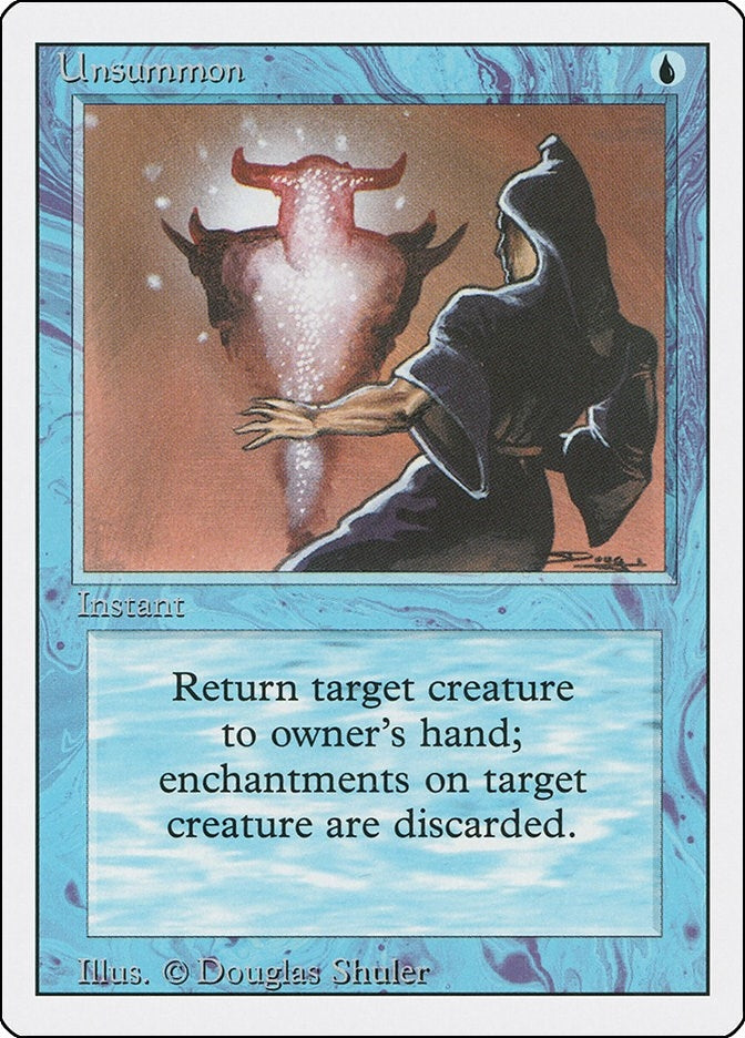 Image for Unsummon [Revised Edition] - Magic: The Gathering