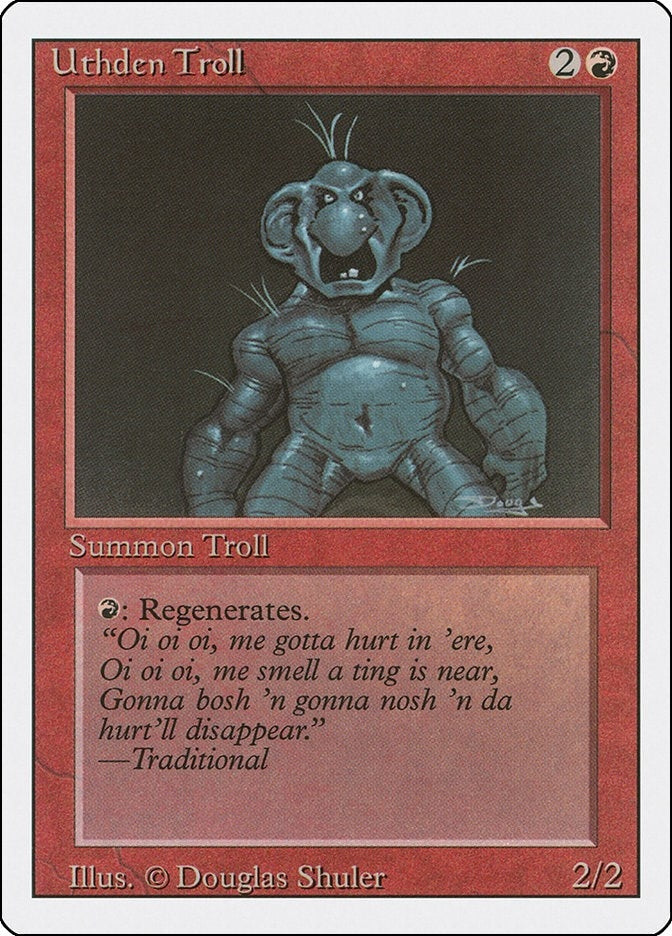 Image for Uthden Troll [Revised Edition] - Magic: The Gathering