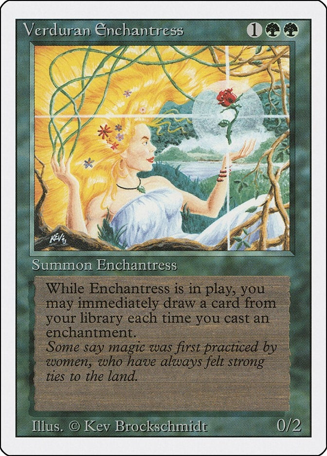 Image for Verduran Enchantress [Revised Edition] - Magic: The Gathering