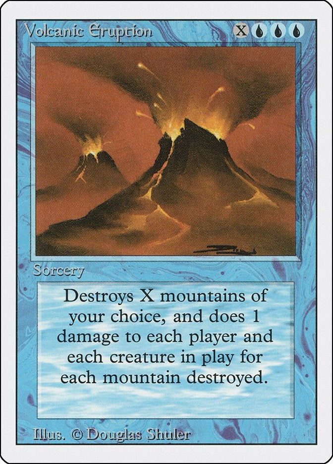Image for Volcanic Eruption [Revised Edition] - Magic: The Gathering