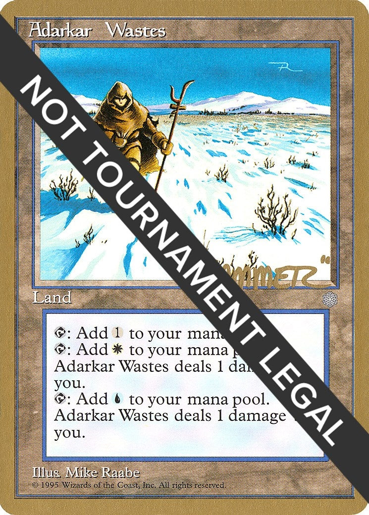 Image for Adarkar Wastes - 1996 Shawn "Hammer" Regnier (ICE) [World Championship Decks] - Magic: The Gathering